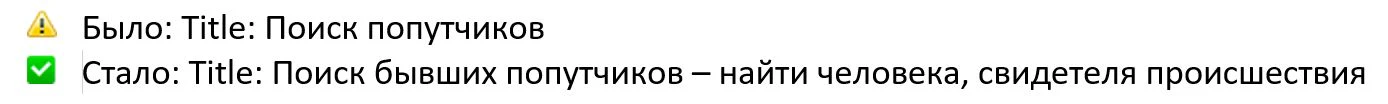 Кейс: интент мета-тегов